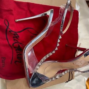 Christian Louboutin Jamais Assez PVC heels